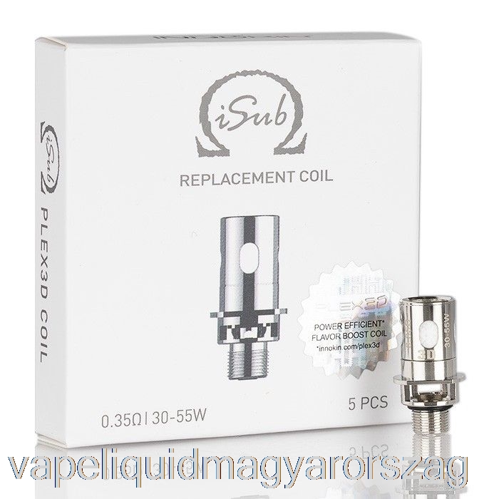Innokin Isub B Plex3d Cseretekercsek 0,35 Ohmos Tekercsek Vape E Cigi